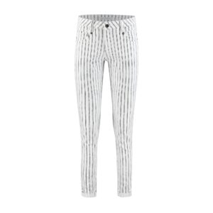 myrbjeans.nl  SISSY PAINTED STRIPE kleur zwart SRB2835