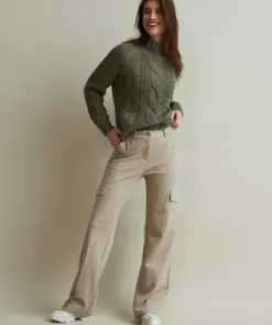 myRBjeans.nl Colette cargo punta SRB4381 kleur licht zand