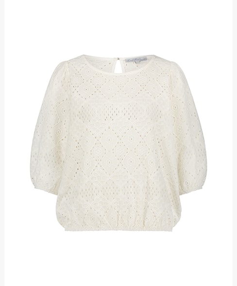 Top ajour SRB4474 myrbjeans.nl kleur offwhite - Afbeelding 2