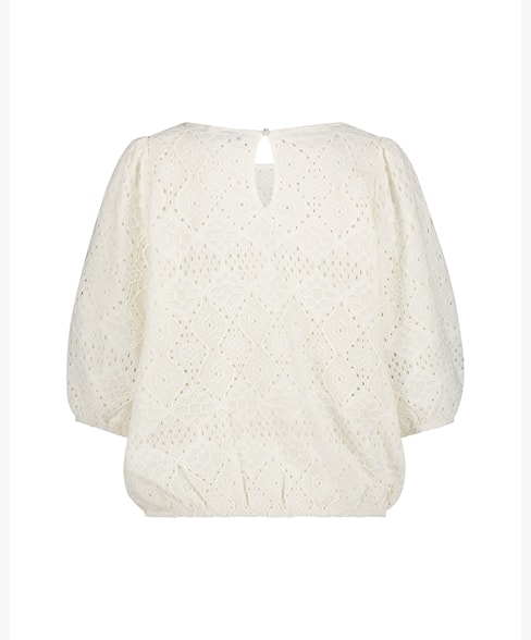 Top ajour SRB4474 myrbjeans.nl kleur offwhite - Afbeelding 4